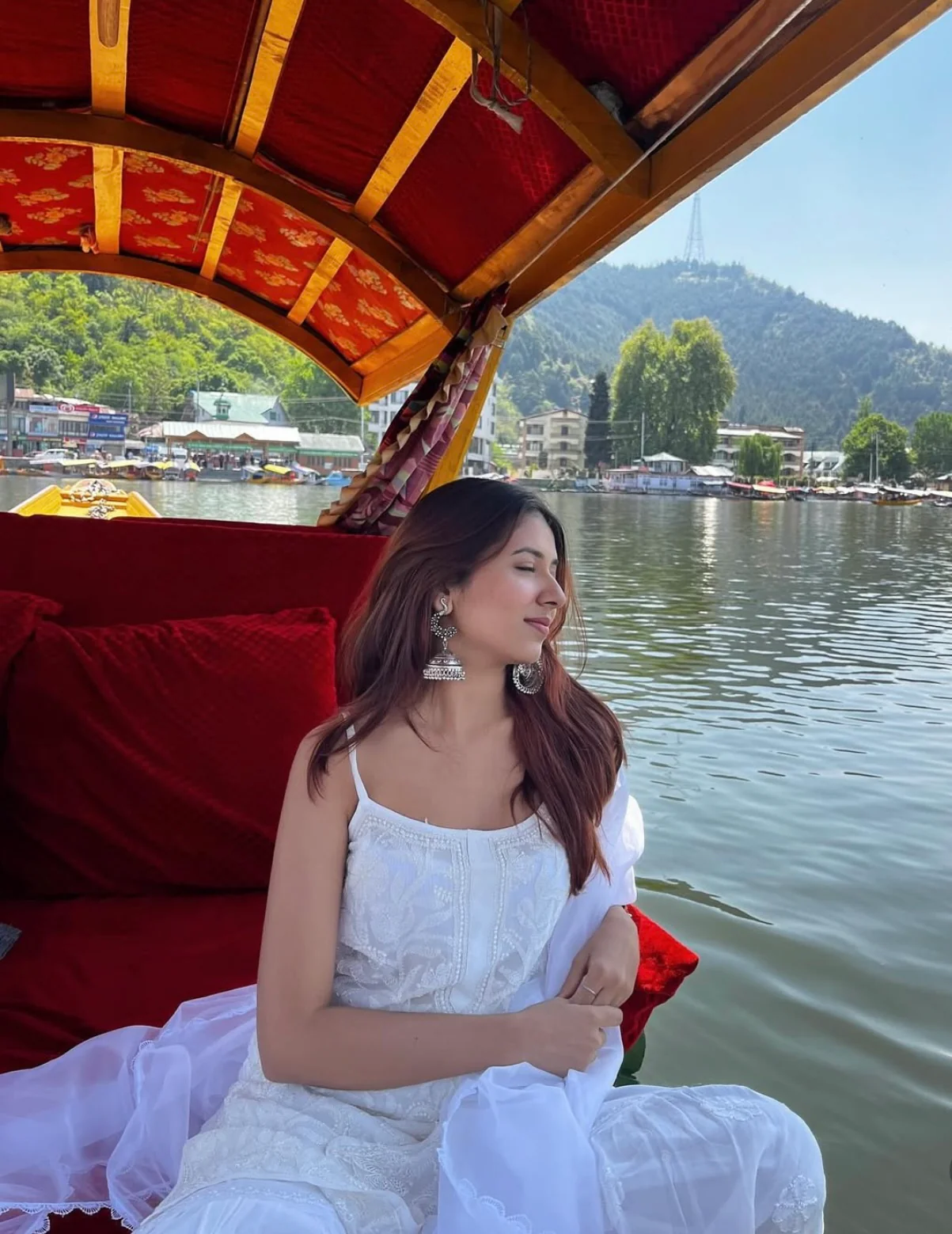 Estella Chikankari Gharara Kurta Set - Image 7